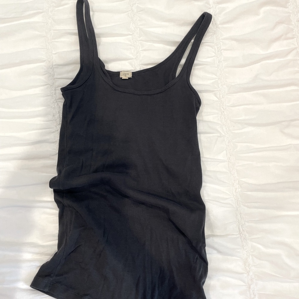J. Crew Tank Top, Charcoal